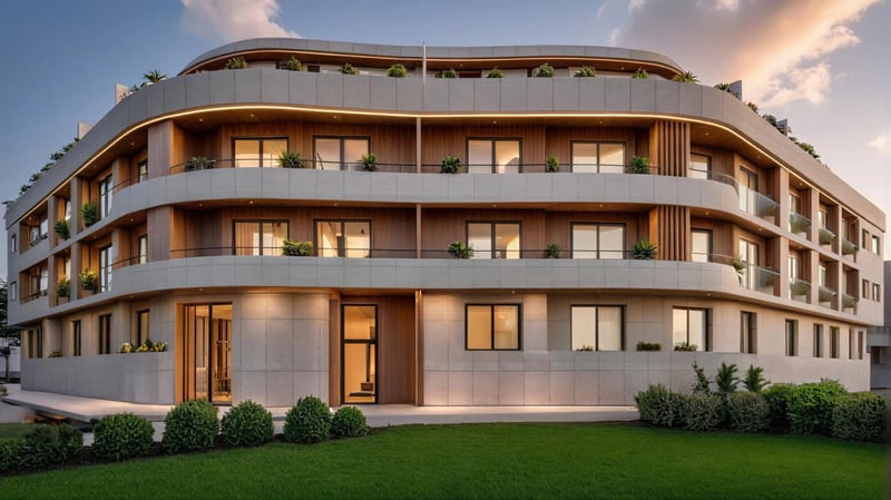 Apartments with a Rooftop Pool