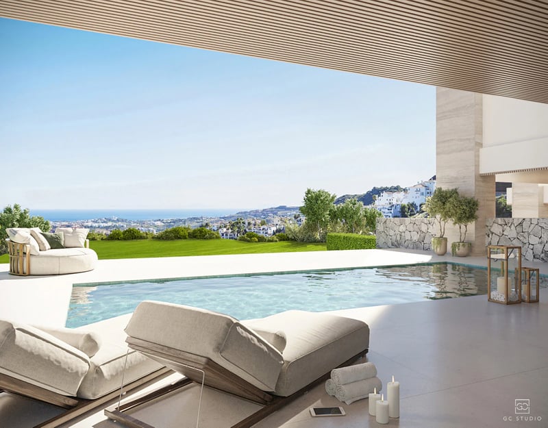 Luksusvillaer med private infinity-pools