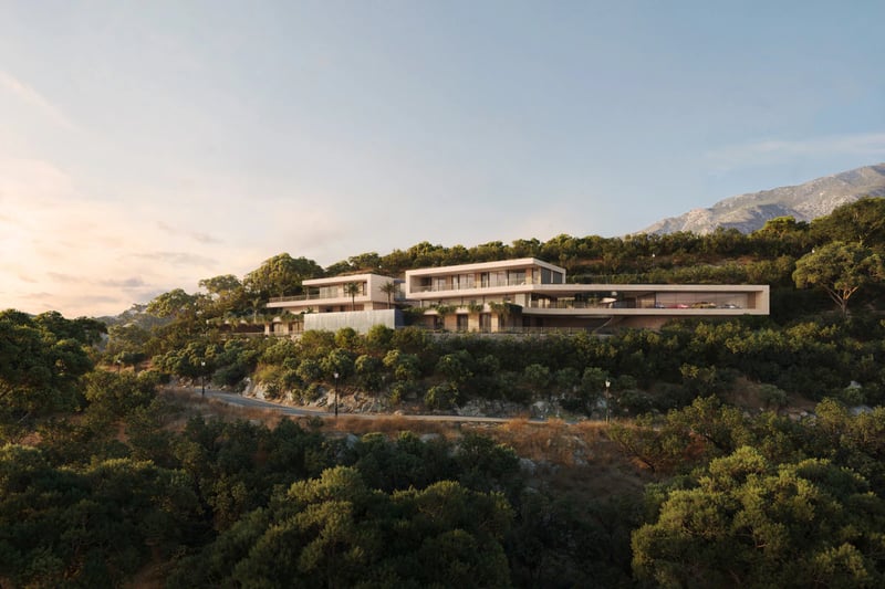 Villas with Expansive Private Gardens